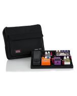 Gator GPT-BL-PWR Wood Pedalboard with Power Supply and Pedal Tote Case