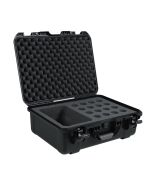 Gator GM-16-MIC-WP Waterproof Wired Microphone Case; 16 Mics