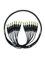 Mogami 8 CHANNEL SNAKE TRS TO TRS 5 ft (GOLD 8 TRSTRS-05)