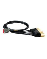 Mogami DB25 to TRS 8 channel 10 ft (GOLD-DB25-TRS-10)