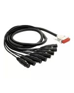 Mogami DB25 to XLRF 8 Channel 10 ft (GOLD-DB25-XLRF-10)