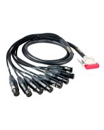 Mogami DB25 to XLRF 8 Channel 25 ft (GOLD-DB25-XLRF-25)