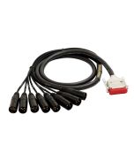 Mogami DB25 to XLRM 8 Channel 15 ft (GOLD-DB25-XLRM-15)