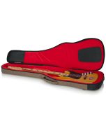 Gator Cases GT-BASS-TAN Electric Bass Guitar Padded Gig Bag / Case 