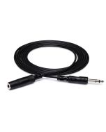 Hosa HPE-325 1/4 inch TRS female to 1/4 inch TRS male Headphone Cable - 25 feet 