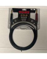 Mogami Gold Instrument Silent S-10 Straight Instrument Cable 10ft