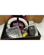 Ernie Ball John Mayer P03818 Silver Slinky Signature Strings Gift Bundle
