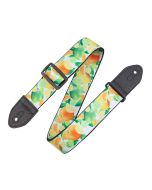 Levy's MP2FS-006 Polyester Guitar Strap - Fruit Salad Series Lemon/Lime/Orange (Citrus)