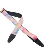 Levy's MDL8-012 Kaleidoscope PInk & Blue Guitar Strap