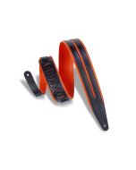 Levy's MG317DRS-ORG_BLK Orange & Black Guitar Strap