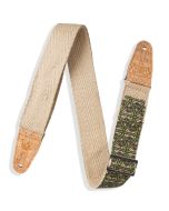 Levy's Guitar Straps MH8P-005 2"" Hemp Webbing Guitar Strap
