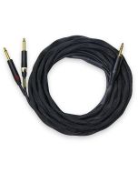 Mogami Stereo Guitar 1/4 TRS to dual TS, 3 foot fan 20 ft (GOLD GTS-20)