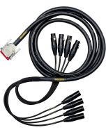 Mogami Tascam format AES db25 to XLR 35 ft (GOLD AES TD DB25 XLR-35)