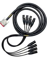 Mogami Tascam format AES, db25 to XLR 3ft (GOLD AES TD DB25 XLR-03)