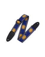 Levy's Guitar Straps MPJG-SUN-BLU Jacquard Weave SUN BLUE