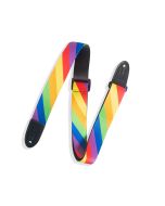 Levy's Guitar Straps MPJR-007 Kids Guitar Strap Color Rainbow