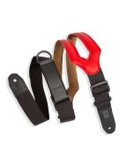 Levy's Guitar Straps MRHSS-RED RipChord Technology Color RED