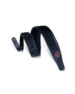 Levy's Guitar Straps MSS2-BLK Black Leather Guitar Strap