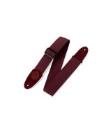 Levy's Guitar Straps MSSC8-BRG Burgundy Guitar Strap