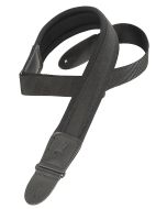 Levy's Guitar Straps PM48NP2-BLK Neoprene Padded Guitar Strap Black 