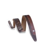 Levy's Guitar Straps PMD4BU-DBR Rebel Garment Leathers