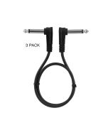 Mogami Pure Patch Pedal R/A to R/A 1.5 ft 3 PACK (PP PEDAL RR 1.5 3PK)