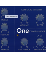 FabFilter ONE Synthesizer Virtual Instrument Plug In Software "Electronic Delivery" 