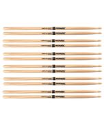 ProMark TX7AW HICKORY WOOD TIP (6 PAIRS) DRUMSTICKS