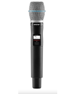 SHURE QLXD2/BETA87A Handheld Wireless Microphone Transmitter