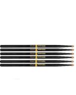 PROMARK R5BAG Drum Sticks 5B Black Select Balance Rebound Active Grip 3 PAIRs 616022131556