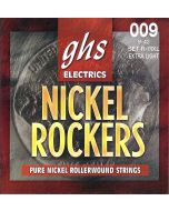 GHS Strings R+RXL Nickel Rockers(TM), Rollerwound Pure Nickel Electric Guitar Strings, Extra Light (.009-.042)