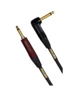 Mogami Gold Instrument Silent 1/4 Phone to Right Angle