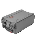 SKB Cases 3i-4U11G-W 4U Injection Molded 11" Deep Rack w/Wheels Dark Grey