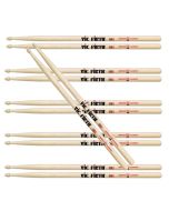 Vic Firth 5B American Classic Drum Sticks 6 Pair Pack UPC 750795000272