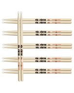 Vic Firth American Classic Drum Sticks 5B Nylon Tip 6 pair Pack UPC 750795000289