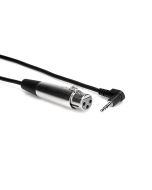Hosa XVM-101F  XLR3F to Right-angle 3.5 mm TRS 
