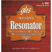 GHS Strings 1650 Phosphor Bronze Roundwound Resonator Guitar Strings (.016-.056)