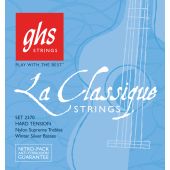 GHS Strings 2370 La Classique® Classical Guitar Strings, High Tension (.029-.043)
