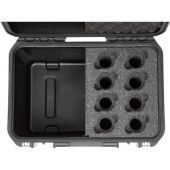 SKB Waterproof Case for 8 Microphones and Cables - 3i-1610-mc8