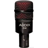 Audix D4 Hypercardioid Low-frequency Microphone