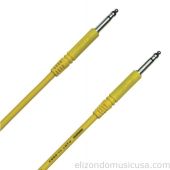 Mogami TT-TT Patch Cable 18" Yellow