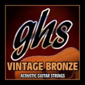 GHS VN-L Vintage Bronze Light Acoustic Guitar Strings