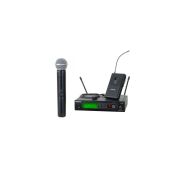 SHURE SLX124/85/SM58 Combo Wireless Microphone System