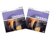 D'Addario EJ13 80/20 Bronze Acoustic Guitar Strings 2 Complete Sets