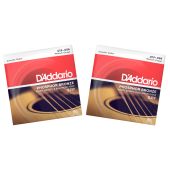 D'Addario EJ17 Guitar Strings - Phosphor Bronze Acoustic Guitar Strings 