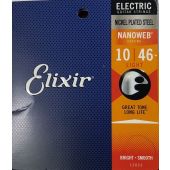 Elixir 12052 Nanoweb Light Guitar Strings 3 Individual Sets UPC 733132120529
