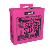 Ernie Ball P02223 Super Slinky 3 Sets Electric Guitar Strings UPC 749699122234