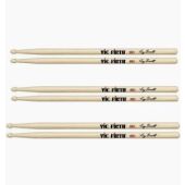 Vic Firth SGB Gregg Bissonette Signature Drum Sticks 3 Pairs UPC 750795000517