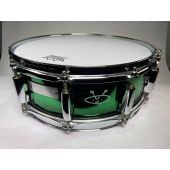 Pearl Morgan Rose Signature Series Used Green Snare Drum With Soft Case