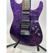 Tom Anderson Drop 1994 Transparent Purple Electric Guitar Used By Ramon Stagnaro